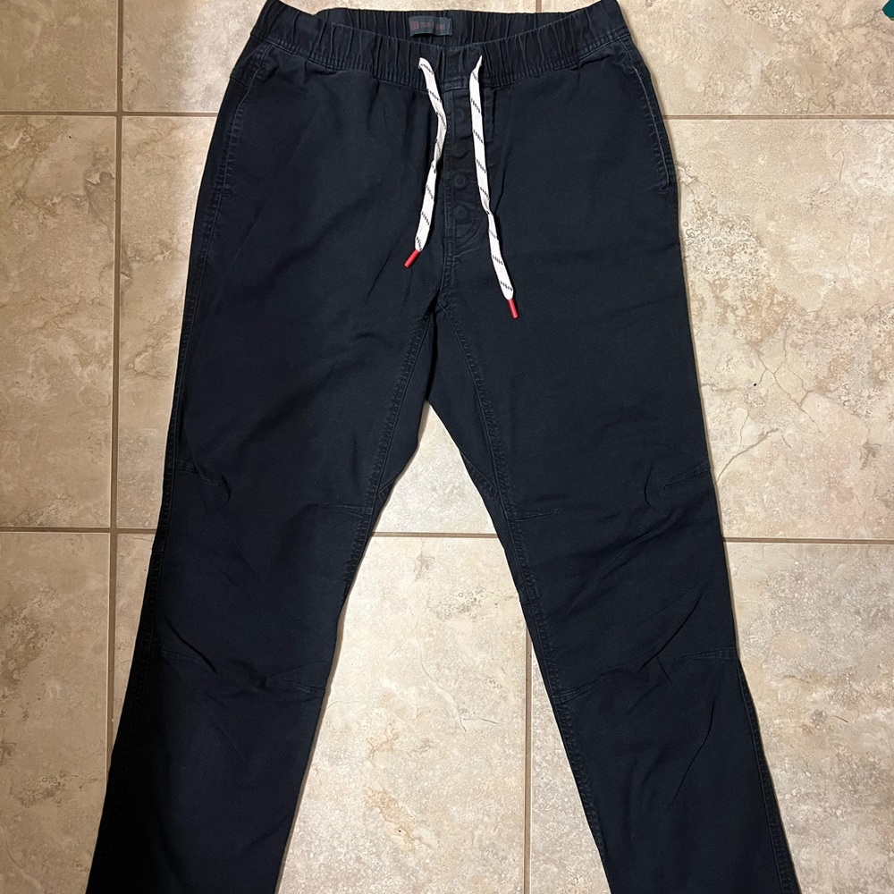Topo designs dirt pants black size medium